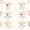 Heart Zircon Birthstone Open Ring mySite