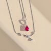 Cancer Zodiac & July Birthstone Necklaces mySite