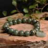 Buddha & Karma Green Jade Bracelet with Pixiu - Invite Wealth & Calming Energies - Buddha & Karma
