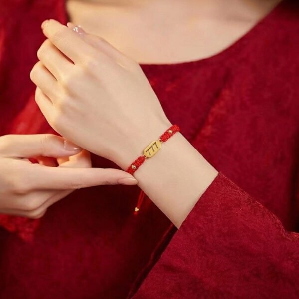 777 Angel Number Luck Bracelet