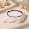 JADE & QI 24K Gold-Plated 925 Sterling Silver Bead Tibetan Protection Bracelet