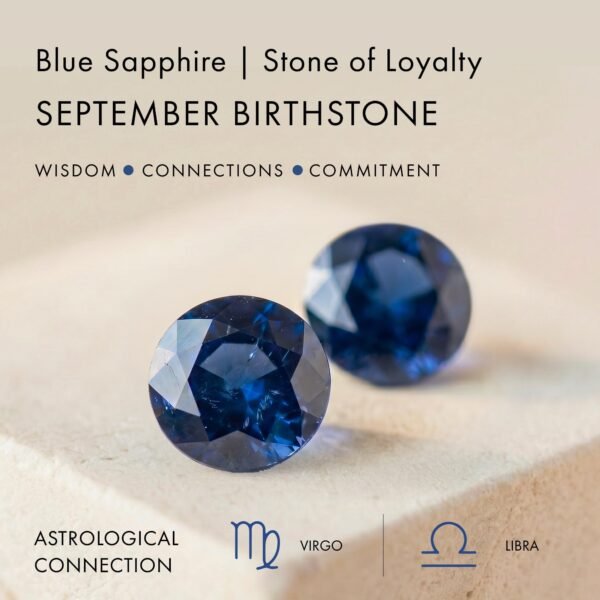 Libra Zodiac & September Birthstone Necklaces mySite