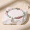Buddha & Karma Cancer Zodiac Crystal Bracelet