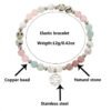 Buddha & Karma Cancer Zodiac Crystal Bracelet