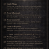 Jewelry care guide graphic with daily wear, avoid chemicals, and cleaning steps