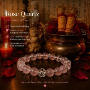ChatGPT_Image_2026_8_3_11_01_20 Rose quartz beaded love bracelet with round pink stones and silver-tone heart charm