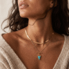 Amazonite Heroine & Herringbone Necklaces mySite