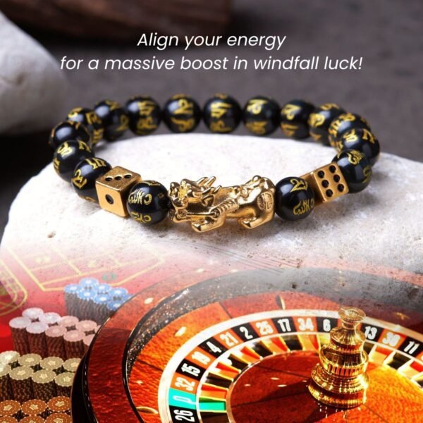 Buddha & Karma Debt Relief & Gambling Pixiu Bracelet - Maximum Success