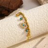Evil Eye Turquoise Pendant Protection Bracelet mySite