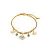 Evil Eye Turquoise Pendant Protection Bracelet mySite