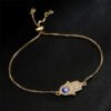 Evil Eye Zircon Palm Protection Bracelet mySite