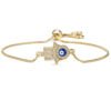 Evil Eye Zircon Palm Protection Bracelet mySite