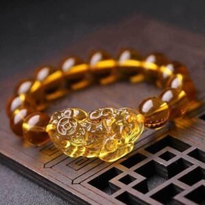 FengShuiPixiuWealthAbundanceBracelet-01_2000x_982cf7f8-0d6d-402f-868f-2454b9627e28-1 Buddha & Karma Citrine Pixiu Bracelet - Attract Wealth