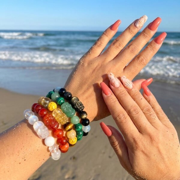 JADE & QI Five Elements Crystal Pixiu Bracelets - Balance & Prosperity