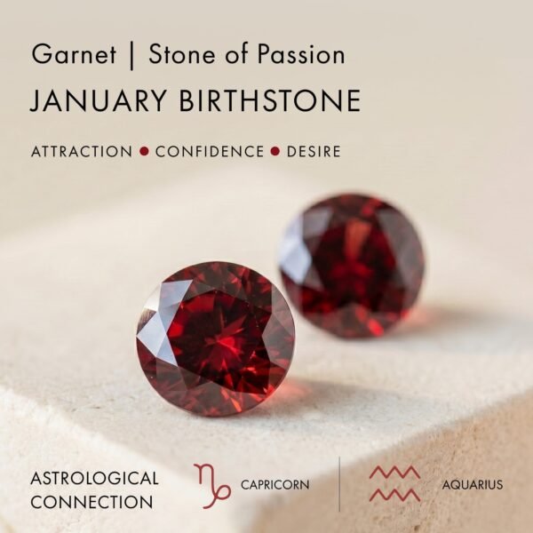 Capricorn Zodiac & January Birthstone Necklaces mySite