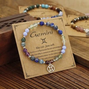 GeminiZodiacCrystalBracelet5 Buddha & Karma Gemini Zodiac Crystal Bracelet