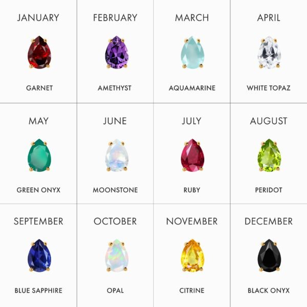 Aquarius Zodiac & February Birthstone Necklaces mySite