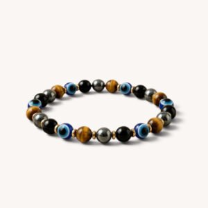 Evil Eye Multi-Stone Protection Bracelet mySite