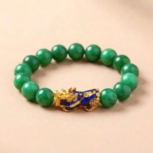 Green_Jade_Pixiu_Bracelet_Hero Green Jade Pixiu Bracelet - Abundance & Protection - Buddha & Karma
