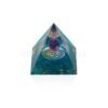 Amethyst Orgonite Pyramid - Orgone Energy Generator - Buddha & Karma