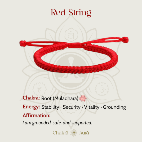 Strawberry Quartz Red String Snake Protection Couple Bracelet WiAuGem