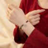 Buddha & Karma Leo Zodiac Crystal Bracelet