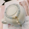 Light Green Jade Wu Lou Amulet Bracelet - Buddha & Karma