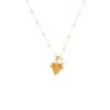 Maple Leaf Pearl Pendant Luck Necklace mySite