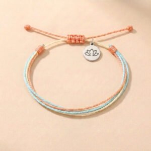 Buddha & Karma Multiple Strings Intention Bracelet Handmade - Luck, Calm, Protection