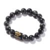 JADE & QI Natural Rainbow Obsidian Healing Bracelet