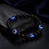 Obsidian Evil Eye Protection Bracelet mySite