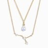 Cancer Zodiac & June Birthstone Necklaces mySite