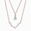 Aries Zodiac & March Birthstone Necklaces mySite