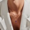 Pisces Zodiac & February Birthstone Necklaces mySite