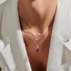Pisces Zodiac & February Birthstone Necklaces mySite