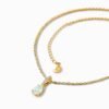 Scorpio Zodiac Constellation & October Birthstone Necklaces mySite