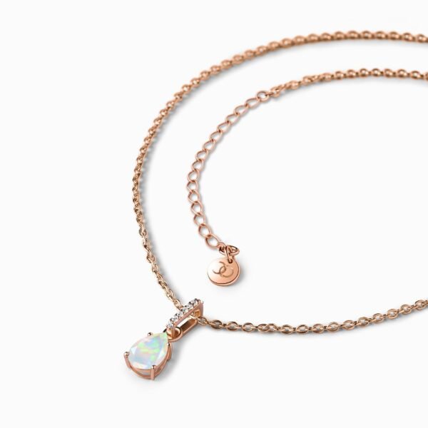 Scorpio Zodiac Constellation & October Birthstone Necklaces mySite
