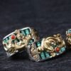 JADE & QI Pixiu Abacus Turquoise Ring - Fortune Keeper