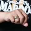 JADE & QI Pixiu Abacus Turquoise Ring - Fortune Keeper