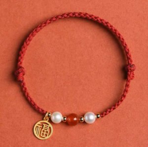 Red_Agate_Pearl_Charm_Pendant_Luck_Bracelet_1 Red Agate Pearl Charm Pendant Luck Bracelet mySite