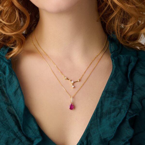 Cancer Zodiac & July Birthstone Necklaces mySite