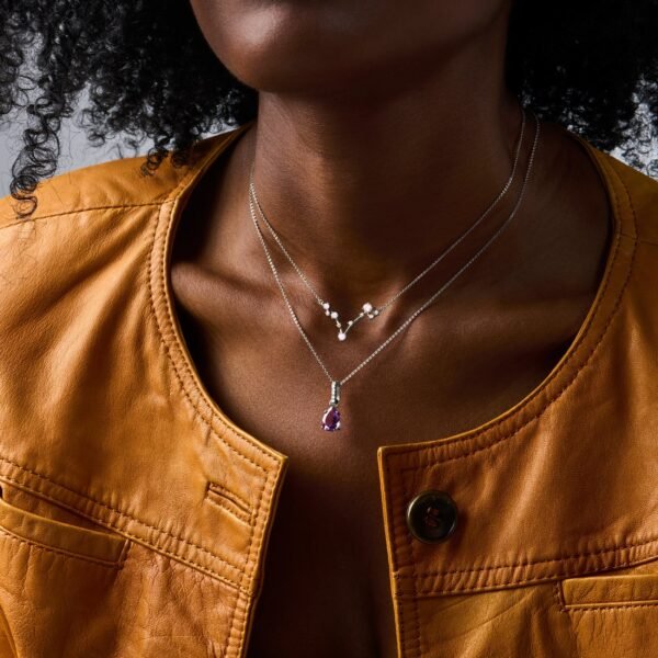 Pisces Zodiac & February Birthstone Necklaces mySite