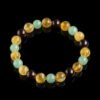 Triple Success Bracelet – Citrine, Aventurine, Garnet - Buddha & Karma