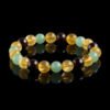 Triple Success Bracelet – Citrine, Aventurine, Garnet - Buddha & Karma