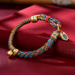 ZakiramGoddessofWealthTibetanMantraBracelet1_b75be8a6-ecc6-4850-86b2-fd14e74b45a4 Zakiram Goddess of Wealth Tibetan Mantra Bracelet - Buddha & Karma