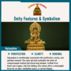 Vajrasattva deity and symbolism information card
