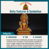 Ksitigarbha deity features and symbolism infographic