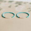 Turquoise Pearl Balance Bracelet mySite