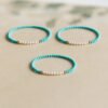 Turquoise Pearl Balance Bracelet mySite