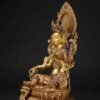 Green Tara Statue, Tibetan Buddhist Deity, 10/16/20 inch Copper Goddess of Compassion, Home Altar Decor, Spiritual Gift, Tibetan Artwork